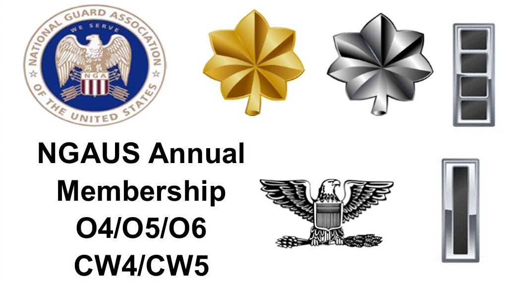 NGAUS Annual Membership O4/O5/O6/CW4/CW5